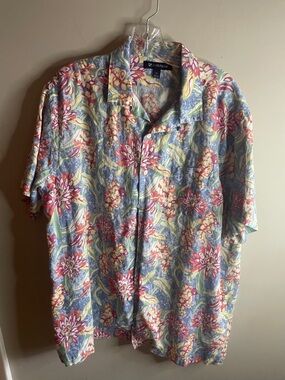 Cremieux 100 percent linen shirt sz CL